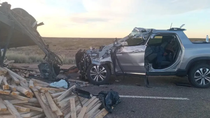 El tremendo accidente en ruta 6, cerca de Casa de Piedra