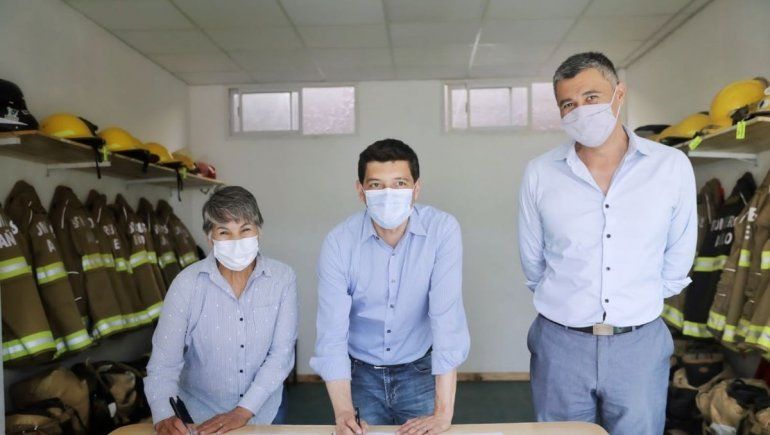 La Legislatura financiará obras para los Bomberos Voluntarios de Añelo