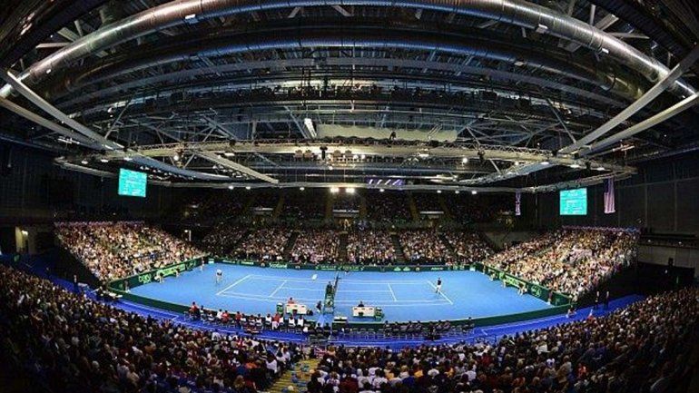 Las semis de la Davis se juegan en un estadio indoor en Glasgow