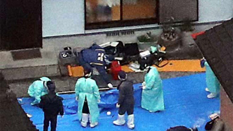 Japonés se volvió loco y masacró a toda su familia