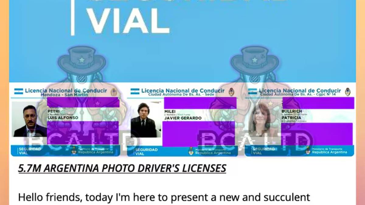 Hackearon la base de datos de las licencias de conducir del país thumbnail