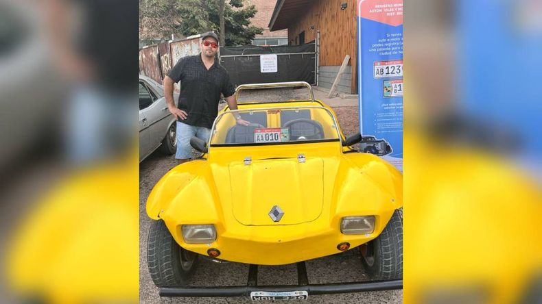 Cuatro autos históricos circulan con chapa patente en Neuquén