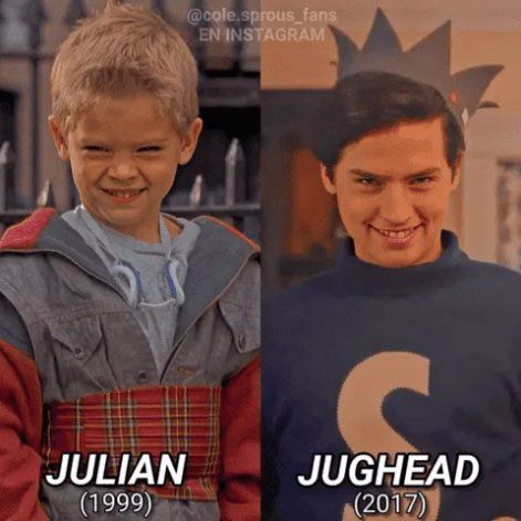 El antes y después de Cole Sprouse, actor de Riverdale