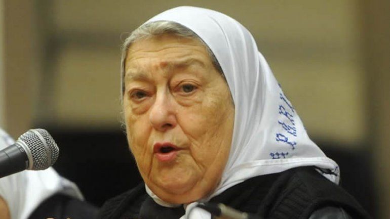 La titular de Madres de Plaza de Mayo advirtió al juez Bonadio.