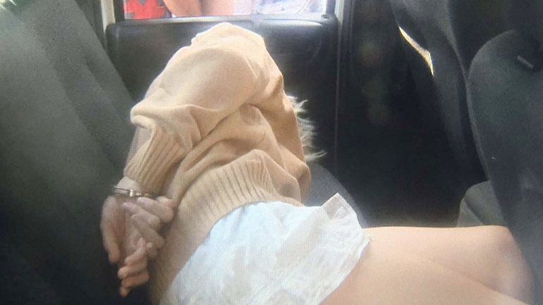 La sospechosa fue arrestada junto a su pareja en el balneario de Santa Teresita. Ahora está internada.