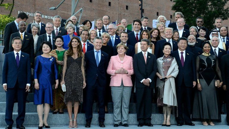 El presidente charló