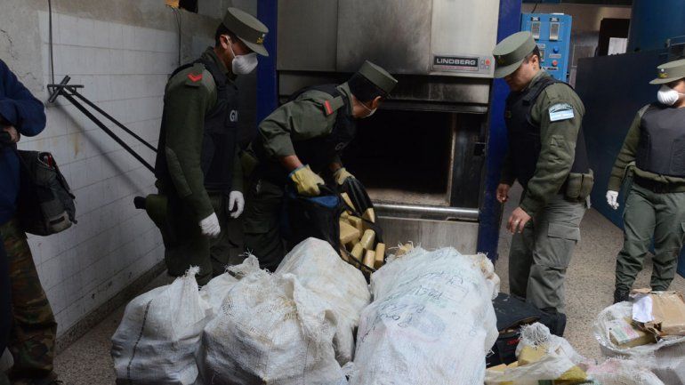 La droga secuestrada en Picún Leufú fue quemada en el crematorio del cementerio municipal de Neuquén por orden de la jueza federal de Zapala.