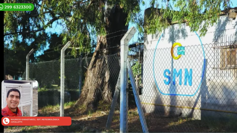 Tras meses a ciegas, la estación de Cipolletti vuelve a emitir datos clave para los alertas del Alto Valle | LM Neuquen Tras meses a ciegas, la estación de Cipolletti vuelve a emitir datos clave para los alertas del Alto Valle