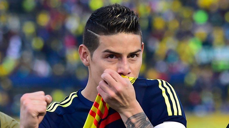 James con goles para sus selecciones.
