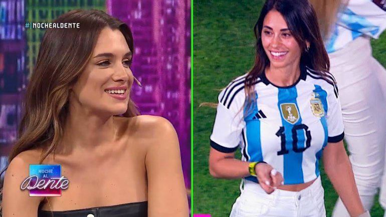 Camila Homs contó cómo era Antonella Roccuzzo en la Selección