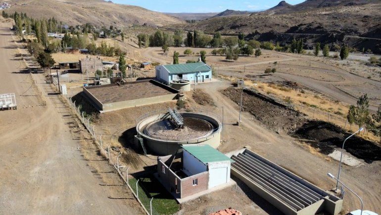 La planta potabilizadora de agua en Andacollo. La planta potabilizadora de agua en Andacollo.