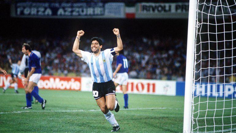 El emotivo recuerdo de Maradona a casi 30 años del debut en Italia 90