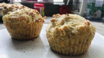 receta imperdible: muffins de jamon y queso