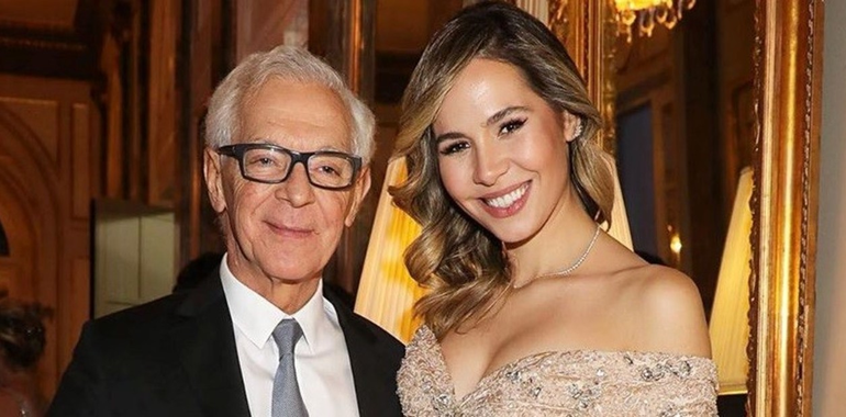 Elina y Eduardo Costantini compartieron el secreto de su amor.