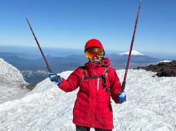 Amalia Figueroa conquistó una de las cimas emblemáticas de la Patagonia. Amalia Figueroa conquistó una de las cimas emblemáticas de la Patagonia.