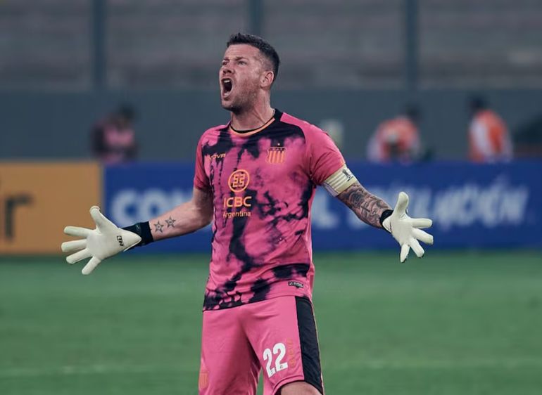 Guido Herrera, arquero de Talleres Guido Herrera, arquero de Talleres