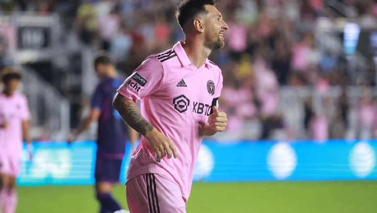 El Inter de Miami goleó con otro tanto de Messi y ya está en semifinales