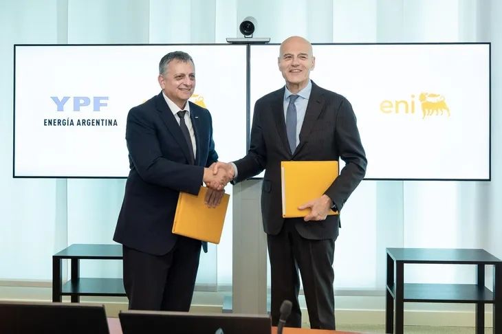 En abril, YPF y Eni firman un Memorando de Entendimiento para una fase del proyecto Argentina LNG En abril, YPF y Eni firman un Memorando de Entendimiento para una fase del proyecto Argentina LNG