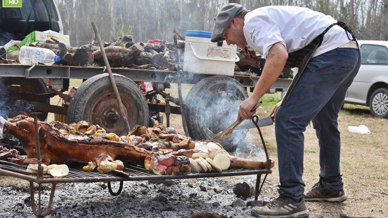 Todos los sabores se unieron en una feria al aire libre