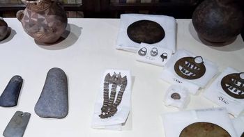 las robaron hace mas de 20 anos y ahora vuelven a neuquen mas de 130 piezas arqueologicas