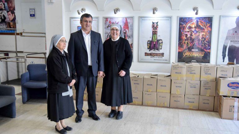 La Fundación del BPN entregó donaciones a las Hermanitas de los Pobres y a Red Solidaria