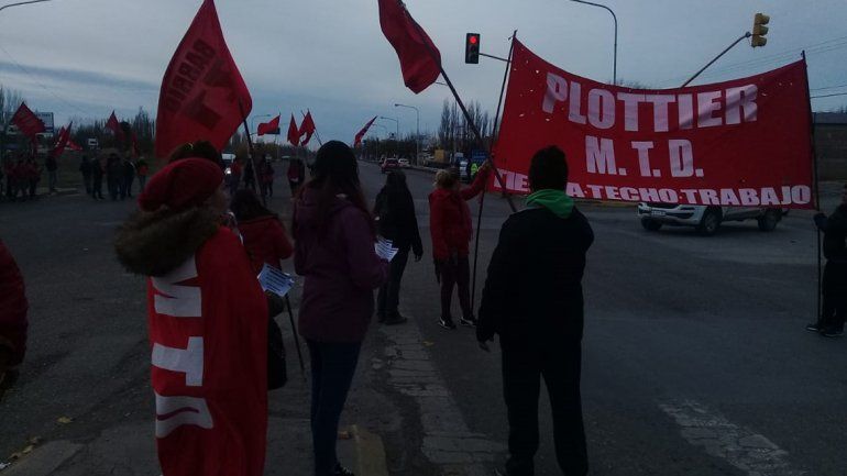 Plottier: El MTD levantó la manifestación en la ruta 22