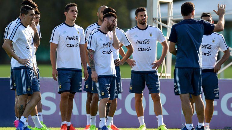 Argentina llegó anoche a Santa Cruz de la Sierra. Hoy