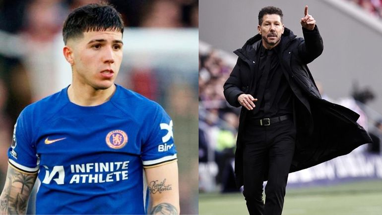 Revelan por qué Enzo Fernández rechazó jugar para el Cholo Simeone en el Atlético de Madrid