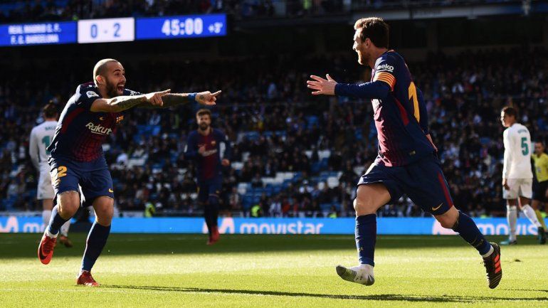 Barcelona y Messi vapulearon al Real Madrid en el Bernabéu