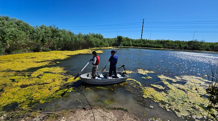Ecosondas registran la topografía submarina de canteras inundadas en la provincia de Buenos Aires. Ecosondas registran la topografía submarina de canteras inundadas en la provincia de Buenos Aires.