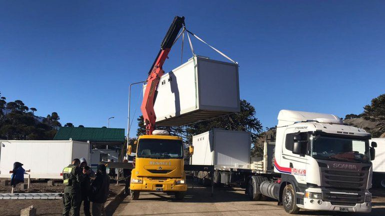 Al fin instalarán nuevos sanitarios en el paso fronterizo Pino Hachado