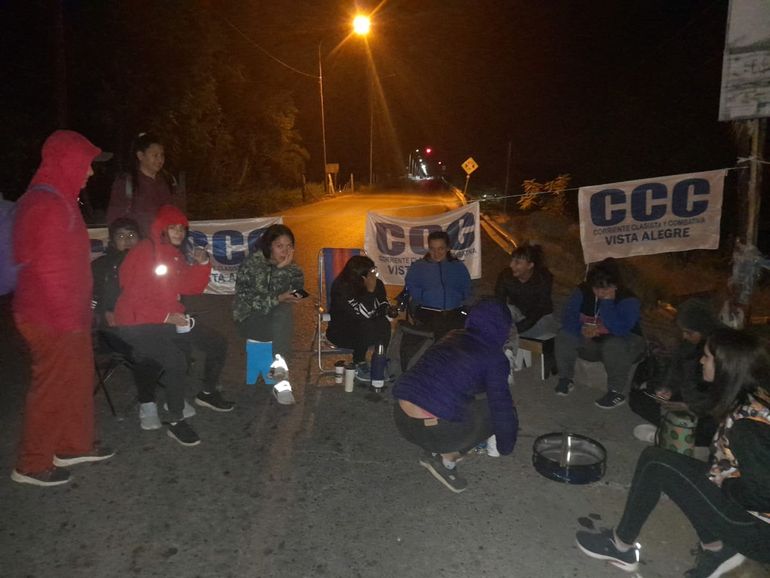 Levantaron el corte de Vista Alegre y retomarán mañana