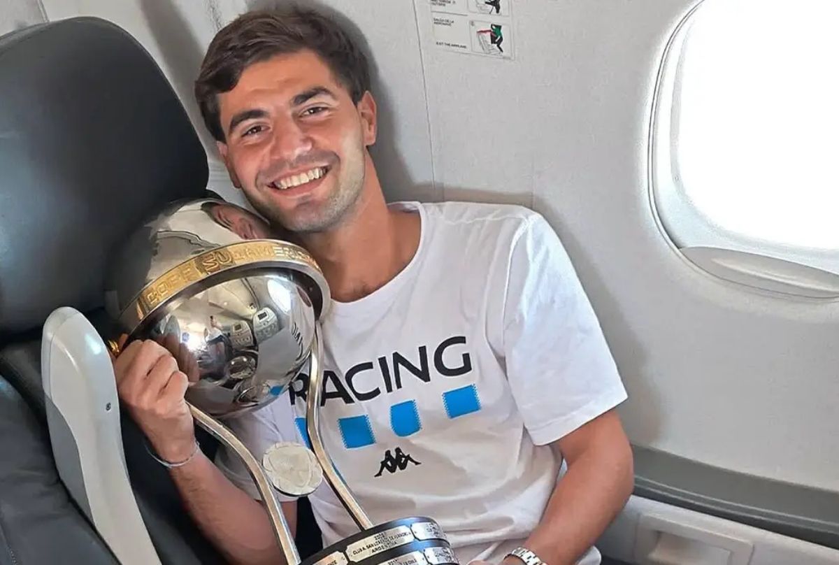 Santi Sosa, campeón con Racing