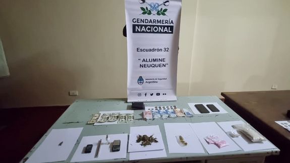 ¿Cuánta droga tenían los narcos que iniciaron el incendio en Quillén?