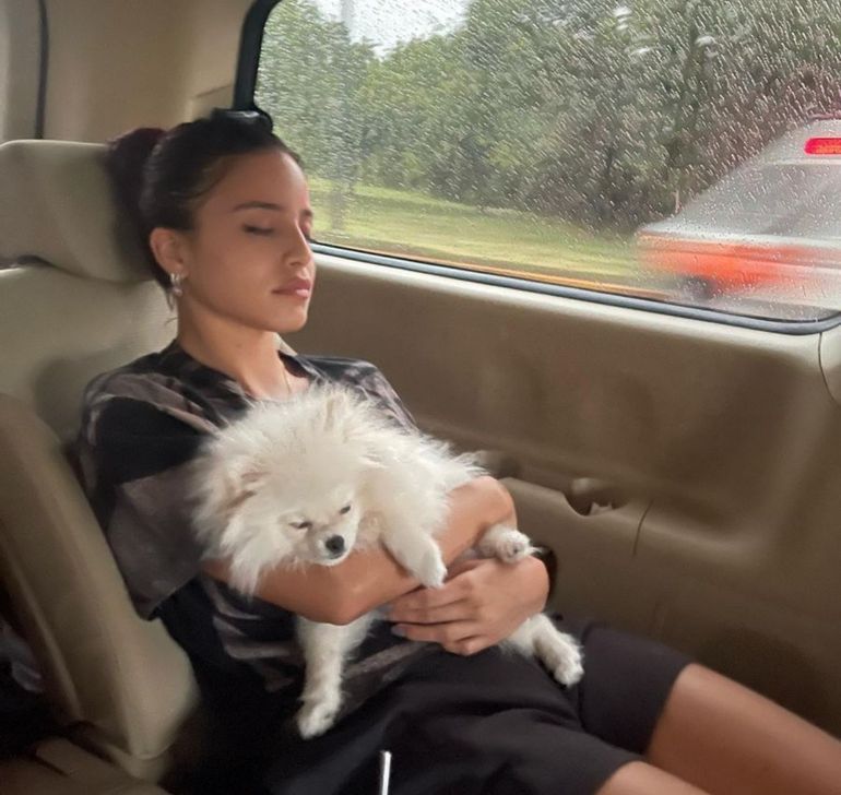 Roma, la mascota de Emilia Mernes Roma, la mascota de Emilia Mernes