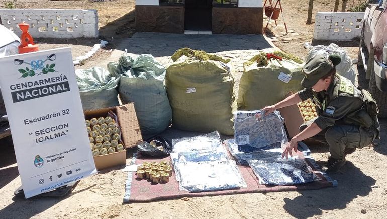 Hacían contrabando de aceites y calzoncillos en el Batea Mahuida