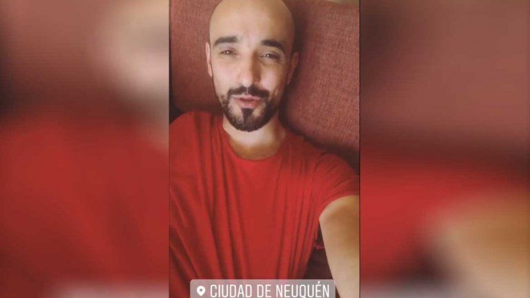 Abel Pintos le envió un mensaje a sus seguidores del Alto Valle