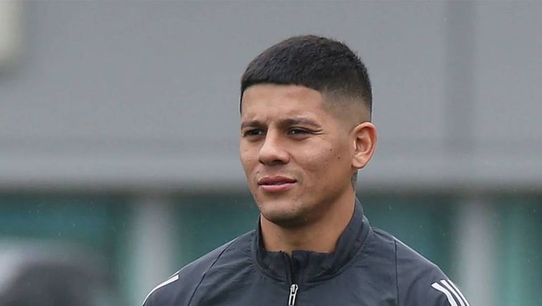 La primera imagen de Marcos Rojo como jugador de Racing