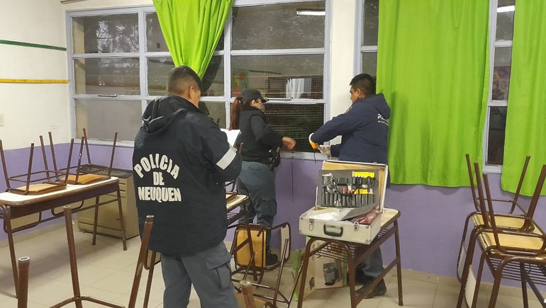 Una escuela de Cutral Co sufrió el cuarto robo en lo que va del año