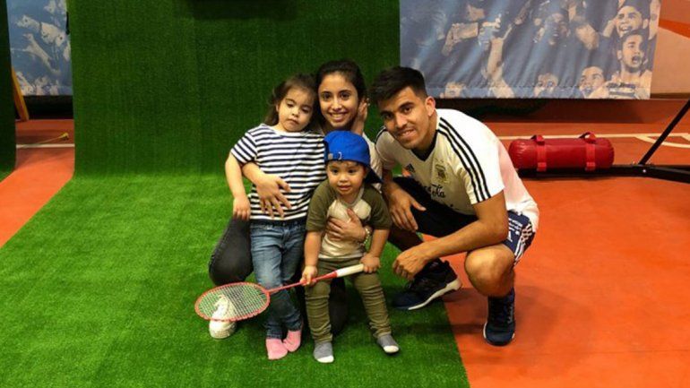 Cuando Marcos juega mal le digo, ¿de qué estás cansado si no la tocaste?