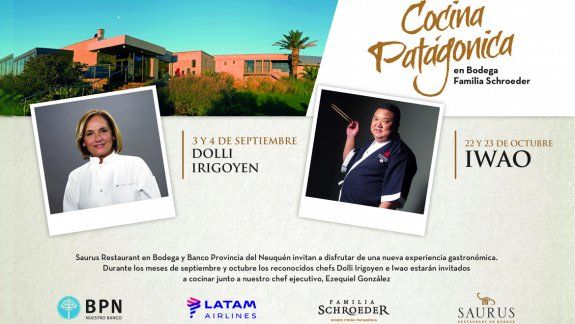 Nuevo ciclo de Cocina Patagónica llega a Saurus Restaurant