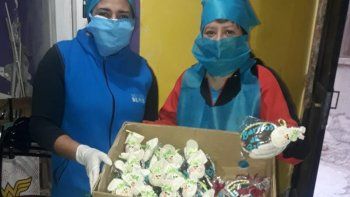 entregaron los huevos de pascuas para los chicos del merendero entregaron los huevos de pascuas para los chicos del merendero