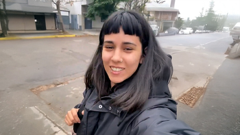 Una captura del video de la cipoleña que renunció al trabajo y se hizo viral.