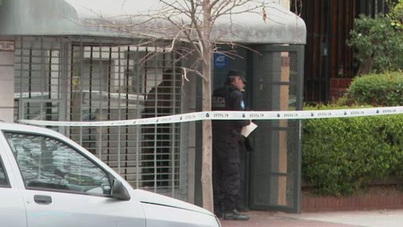 Casa de Villa Devoto, donde ocurrió el femicidio.