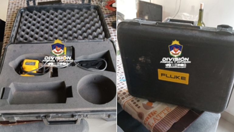 La Policía fue por un robo y dieron con 9 plantas de marihuana