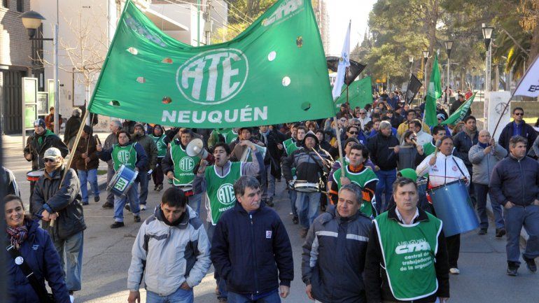 La medida de fuerza es en el marco de una protesta de carácter nacional.