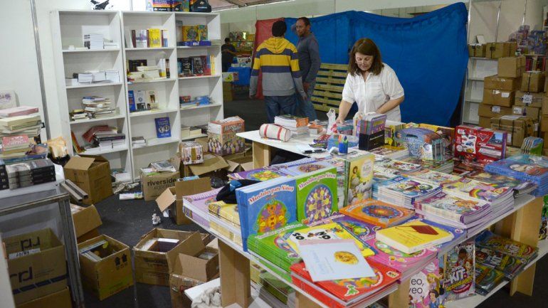 Más de 50 stands participan de esta Feria Internacional del Libro que se extenderá hasta el 10 de septiembre.&nbsp;