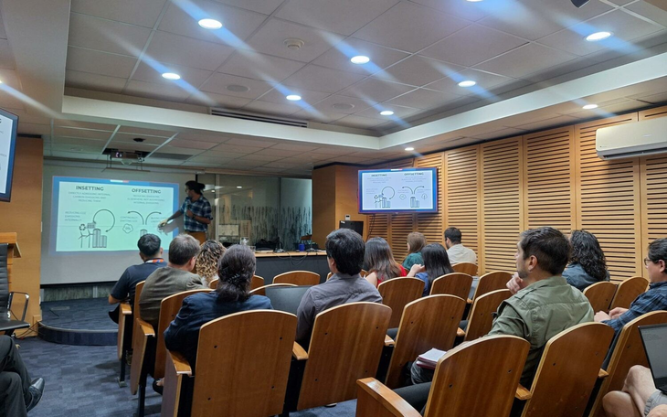 El Ministerio del Medio Ambiente junto a AONIK presentó una nueva herramienta para impulsar el Sistema de Compensación de Emisiones. Foto: MMA El Ministerio del Medio Ambiente junto a AONIK presentó una nueva herramienta para impulsar el Sistema de Compensación de Emisiones. Foto: MMA