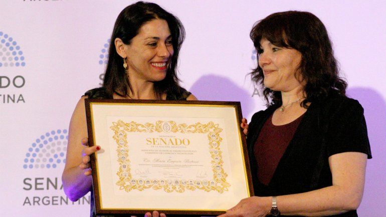 El Congreso de la Nación distinguió el trabajo de una docente rural