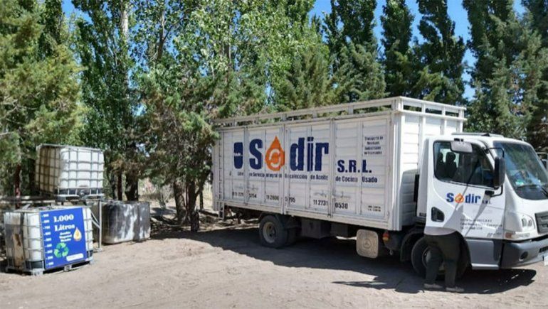 Zapala: recolectan 500 litros de aceite vegetal usado